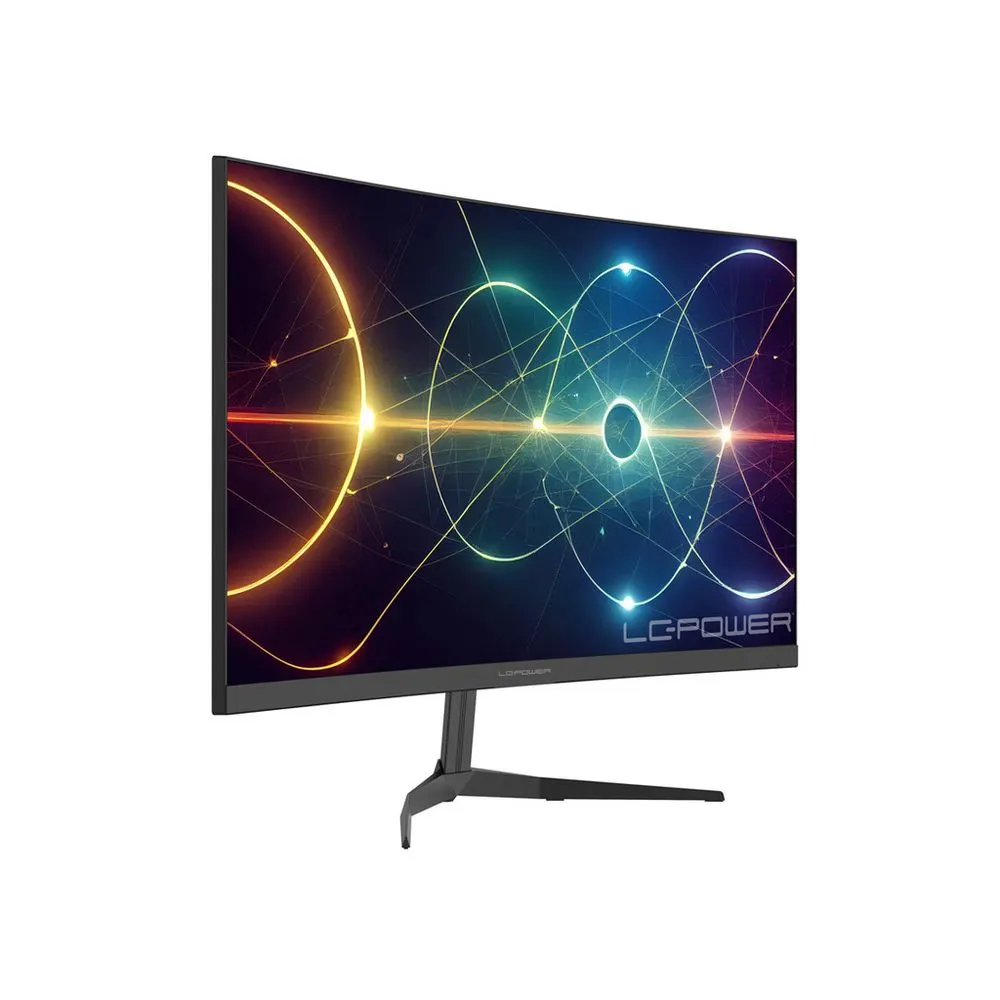 LC-Power Gaming Monitor 23,6"Curved, VA Panel, FHD, 165Hz,1920x1080, 2xHDMI, 2x DP, Audio out