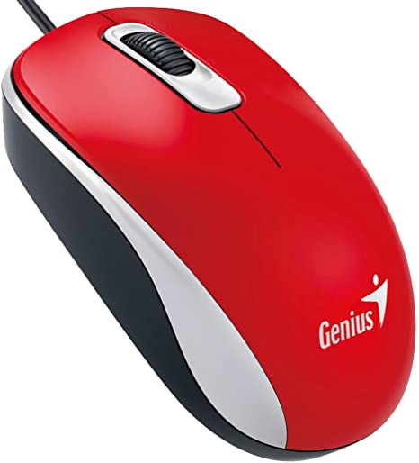 Genius miš DX-110 USB crveni