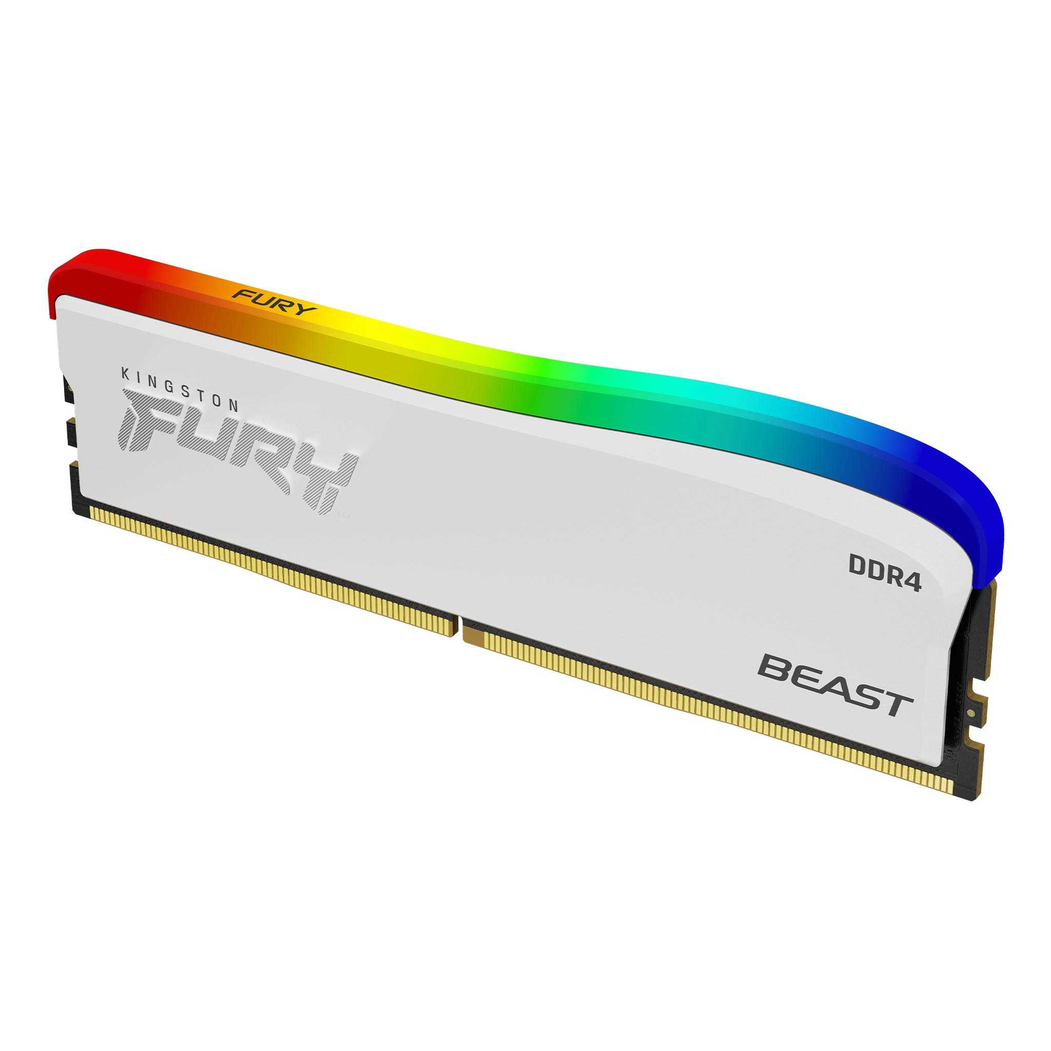 Kingston 16GB 3200MHz White