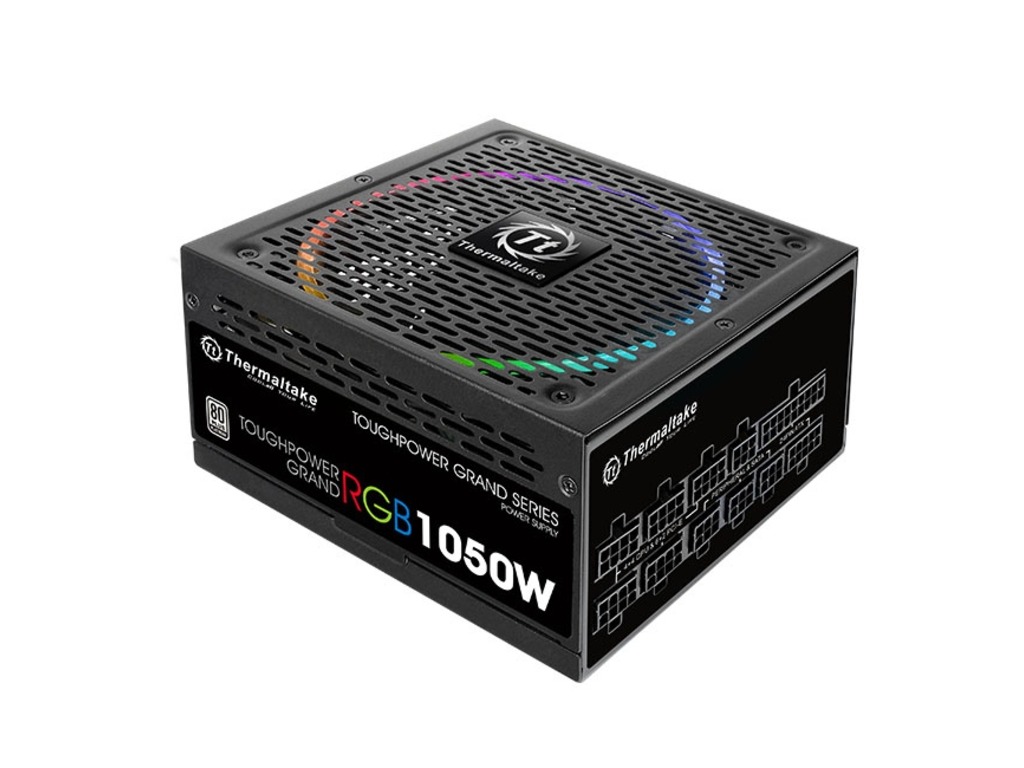 Thermaltake PSU RGB 1050w Grand, Fully modular, Full range, Analog, 80+ Platinum