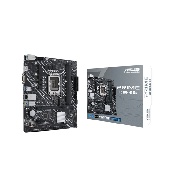 MATIČNA PLOČA ASUS PRIME H610M-K D4Intel H610;LGA 17002xDDR4;VGA,HDMI;micro ATX