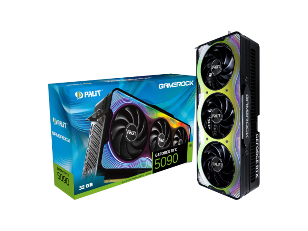 PALIT VGA 5090 GameRock 32G32GB GDDR7, 512-bit,3x DP, 1x HDMI