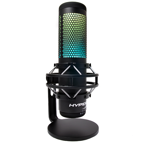 HyperX QuadCast SUSB Microphone (Black-Grey)RGB Lighting