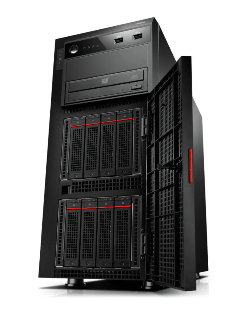 SERVER LENOVO ThinkServer TD-340 2*Xeon E5/64GB/RAID/2*PSU