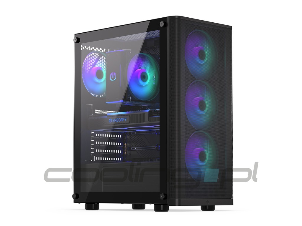 Endorfy Ventum 200 ARGB ATX, MINI-ITX, MICROATX, 4x 120 PWM ARGB fans