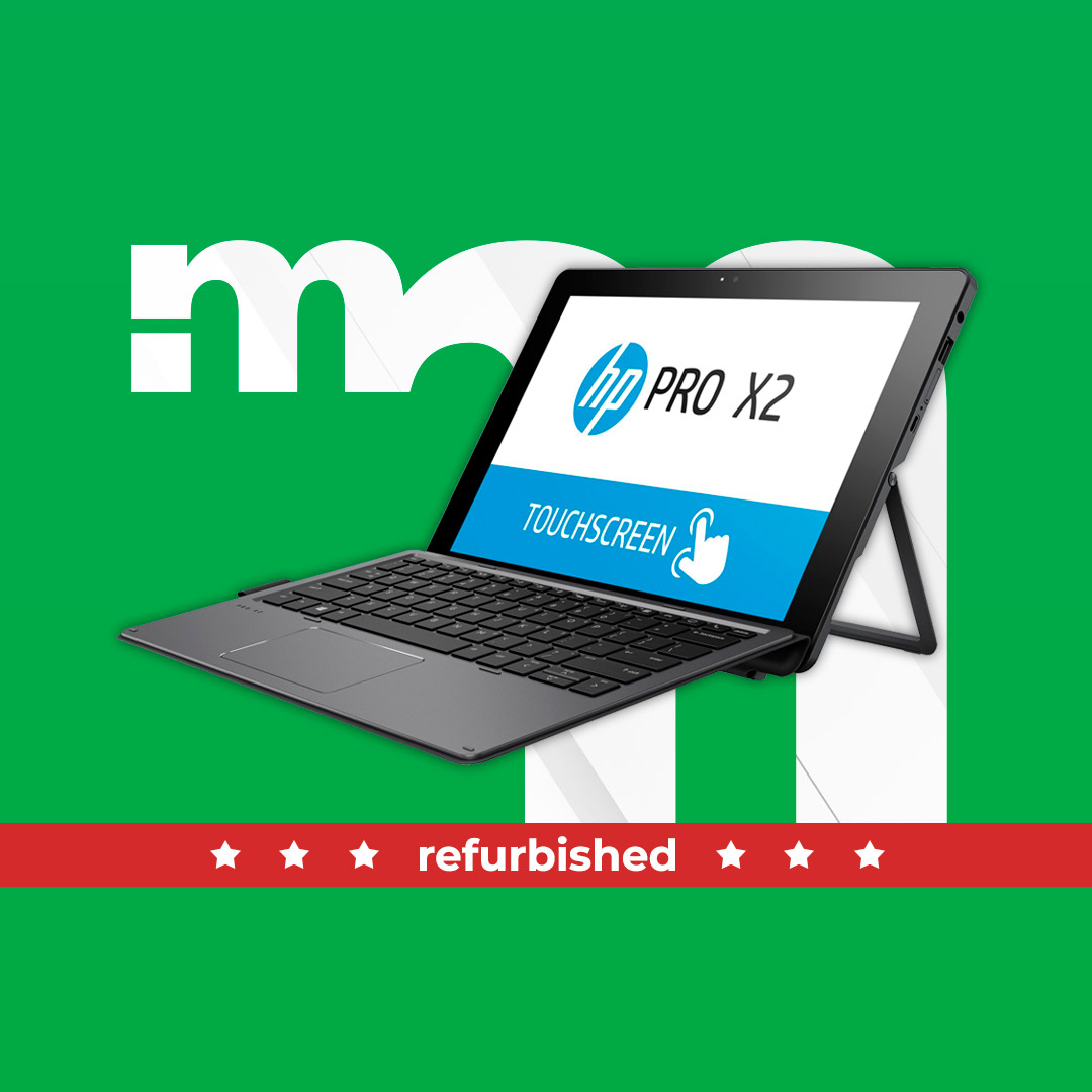 LAPTOP HP PRO X2 612 G2 INTEL CORE I5-7Y57 8GB DDR4 SSD 512GB  12" TOUCHSCREEN (REFURBISHED)