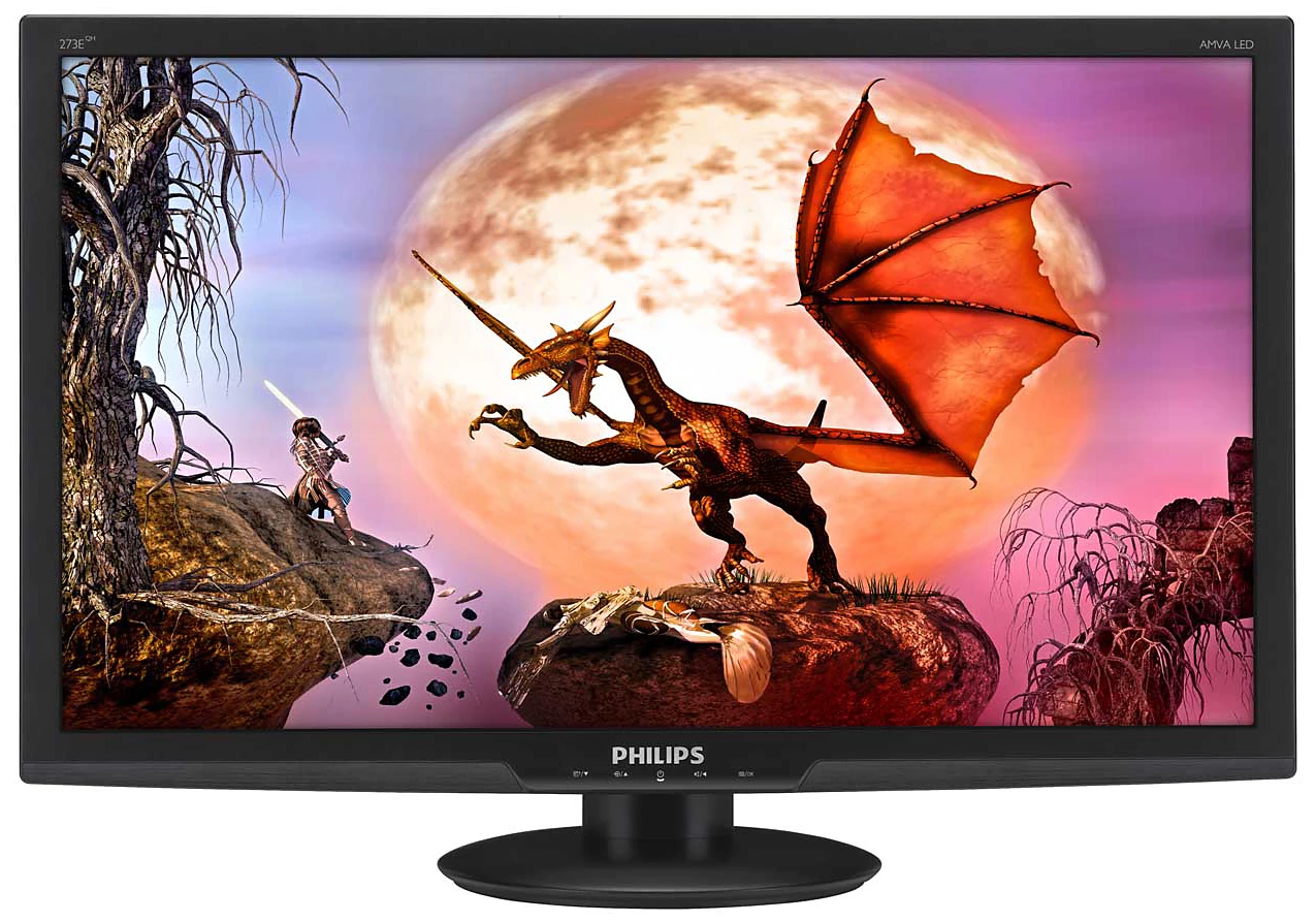 MONITOR 27" PHILIPS 273E,  Rezolucija: 1920 x 1080 60 Hz, Odziv: 5ms, VGA, DVI, HDMI