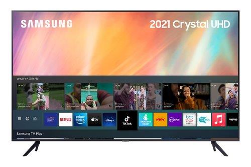 SAMSUNG TV UE55AU7172UXXHUHD,Smart TV, HDR10+, PQI 2000DVB-T2/C/S2, 140 cm, New model 2021