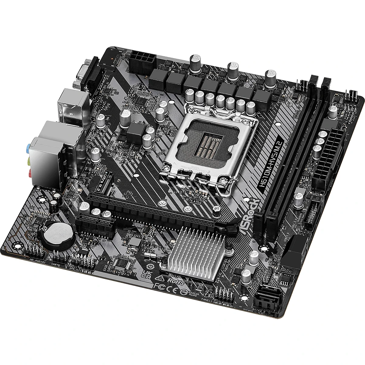 ASROCK MB H610M-HVS/M.2 R2.0Intel H610;2xDDR4;VGA,HDMImicro ATX