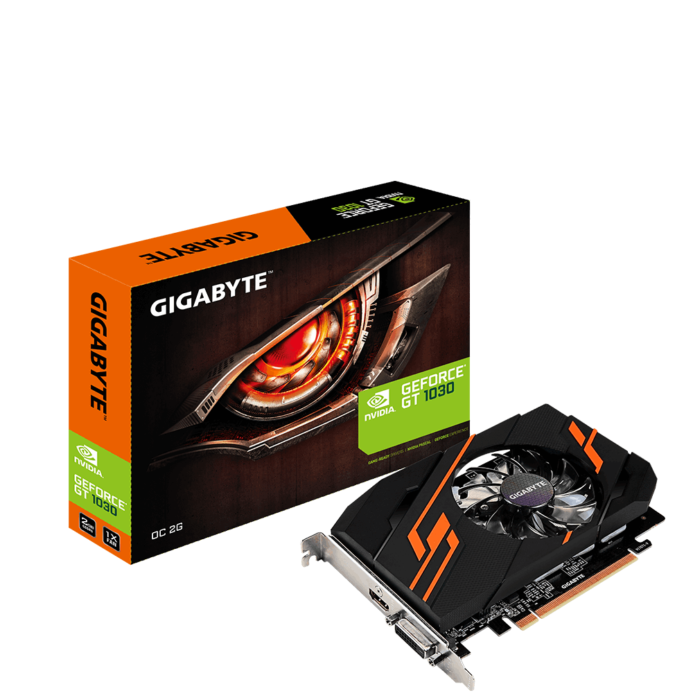 Gigabyte VGA GT 1030 OC2GB GDDR5 64bit; DVI,HDMI;[GV-N1030OC-2GI]