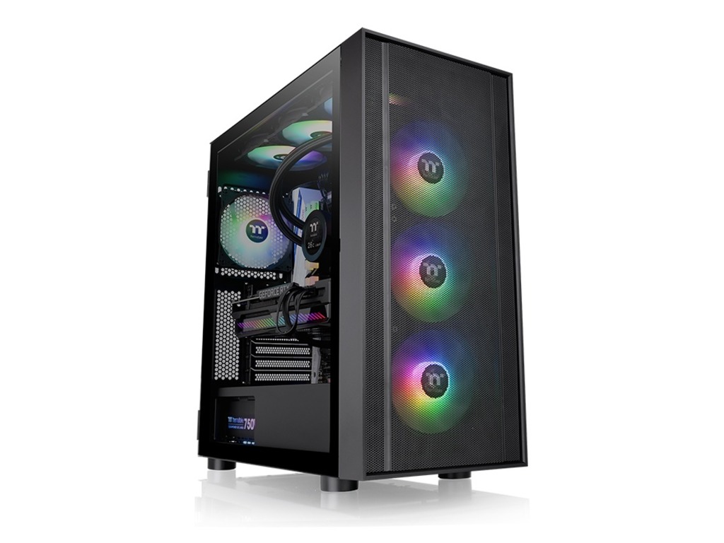 Thermaltake H570 TG ARGB Mid tower, tempered glass, 3x 120mm ARGB Lite fan