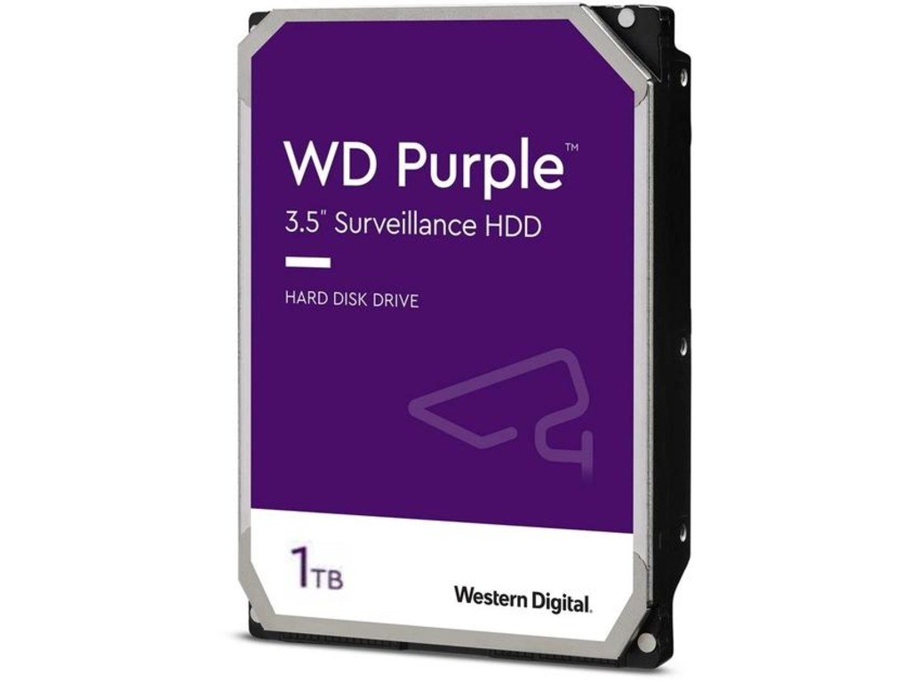 WD HDD 1TB SATA3 64MB Purple5400RPM
