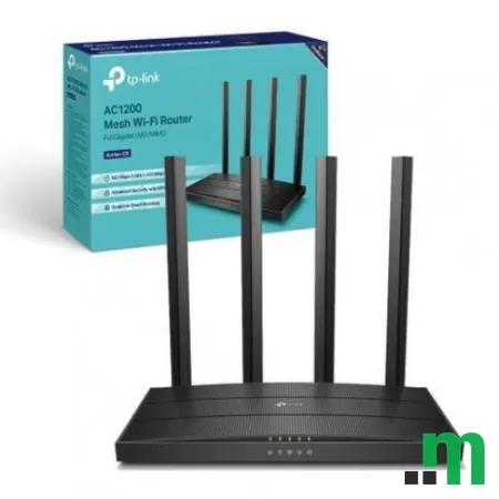 TP-Link ARCHER C6 AC1200Mesh Wireless MU-MIMO WiFiGigabit Router