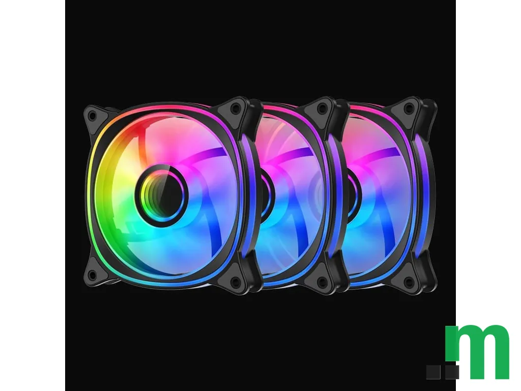 LC-Power LC-CF-120-ARGB-KIT-B set 3x 120mm ARGB fan