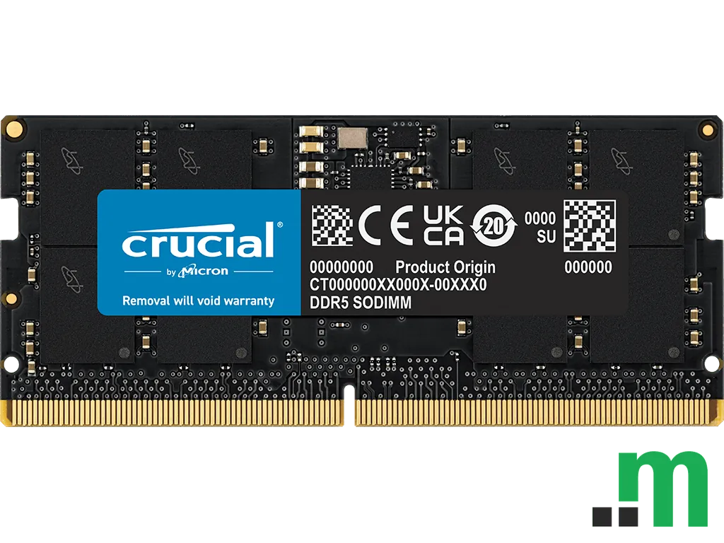Crucial DDR5 16GB SODIMM 5600