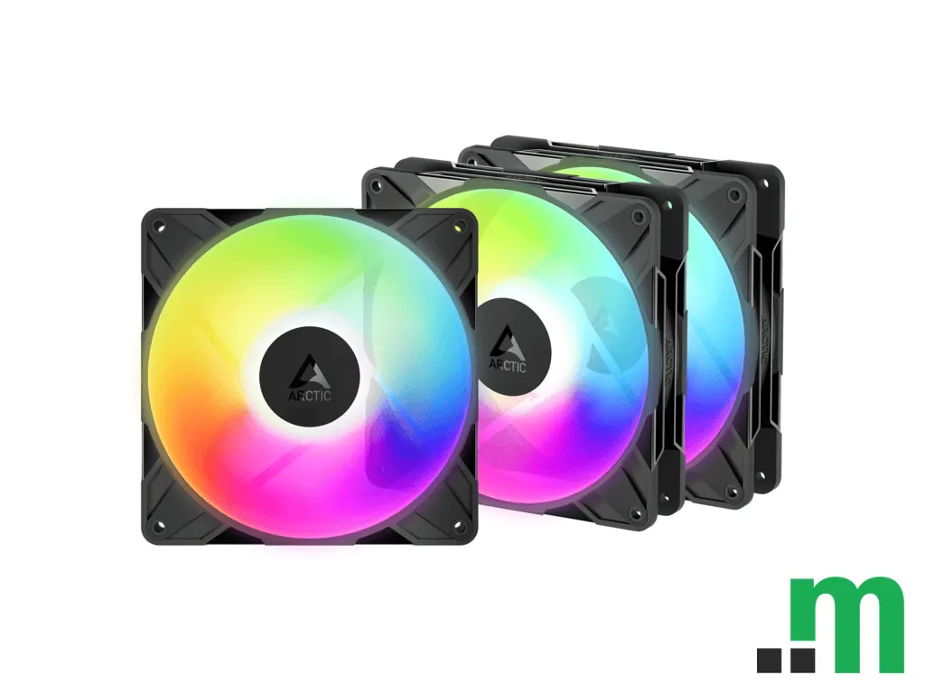 Arctic P14 Pro Reverse A-RGB 3PWM Fan with Cable Splitter