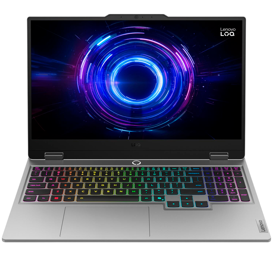 LENOVO LOQ 15IRX10 15.6" FHD IPS, Intel Core i7-13700HX, 32GB DDR5, NVIDIA GeForce RTX 5050 8GB GDDR7, 1TB SSD, 3x USB-A, USB C, HDMI, RJ45, WiFi-6, BT5.2, BH Backlit Kb, 60Wh, No OS, Luna Grey, 2Yr