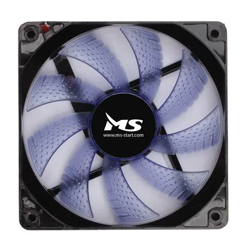 MS PC COOL 12cm plavi LED ventilator za kućište