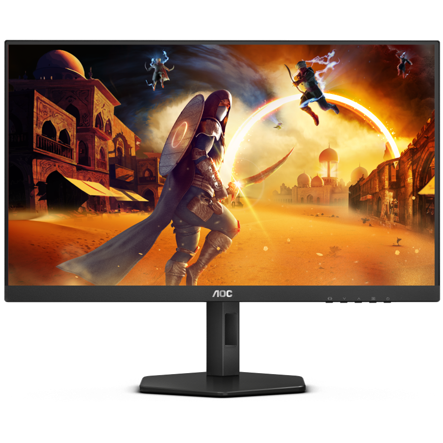 AOC Gaming Q27G4X - G4 Series monitor 27" Fast IPS 2560x1440 Antiglare 180Hz, DisplayHDR 400, 1ms (GtG), 0.5ms (MPRT), 1000:1, 2xHDMI 2.0, DP 1.4, Adaptive-Sync, Full Ergo, Low Input Lag, Flicker-Free