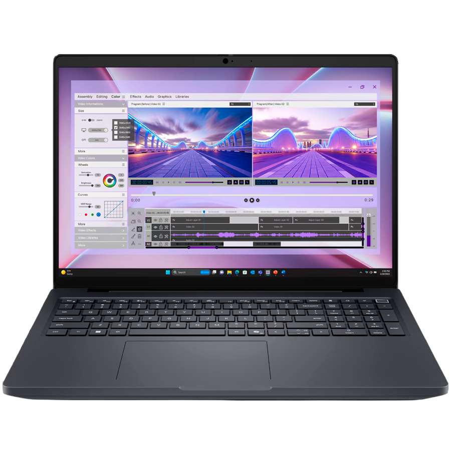 Dell Pro Max 16 Premium (MA16250), 16" FHD+ (1920x1200), 120Hz, Ultra 7 265H (13 TOPS, 16C, 5.3GHz), 32GB 8400MT/s LPDDR5x, M.2 1TB PCIe Gen4, NVIDIA RTX Pro 2000 8GB, 8MP IR Cam, WiFi 7, BT, 2xTB5, 1