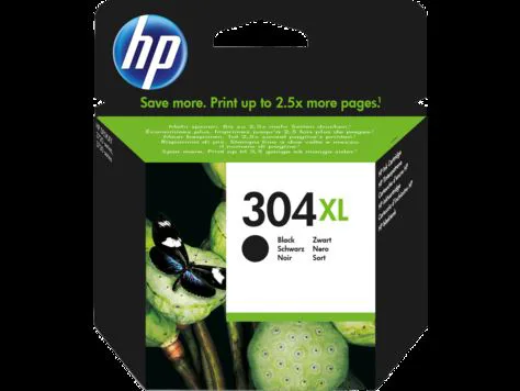 Tinta HP N9K08AE no.304xl Black