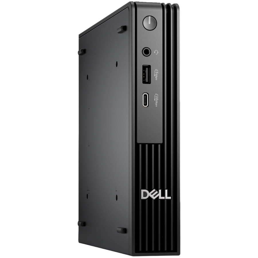 Dell Pro Micro QCM1250, 65W Adpt., Intel Core i3-14100T (4C, up to 4.4GHz), 16GB (1x16GB) DDR5 4800MT/s, M.2 512GB SSD, Intel UHD Integrated, Wi-Fi 6E AX211, BT, RJ-45, Kyb/Mouse (KB216 Adriatic QWERT