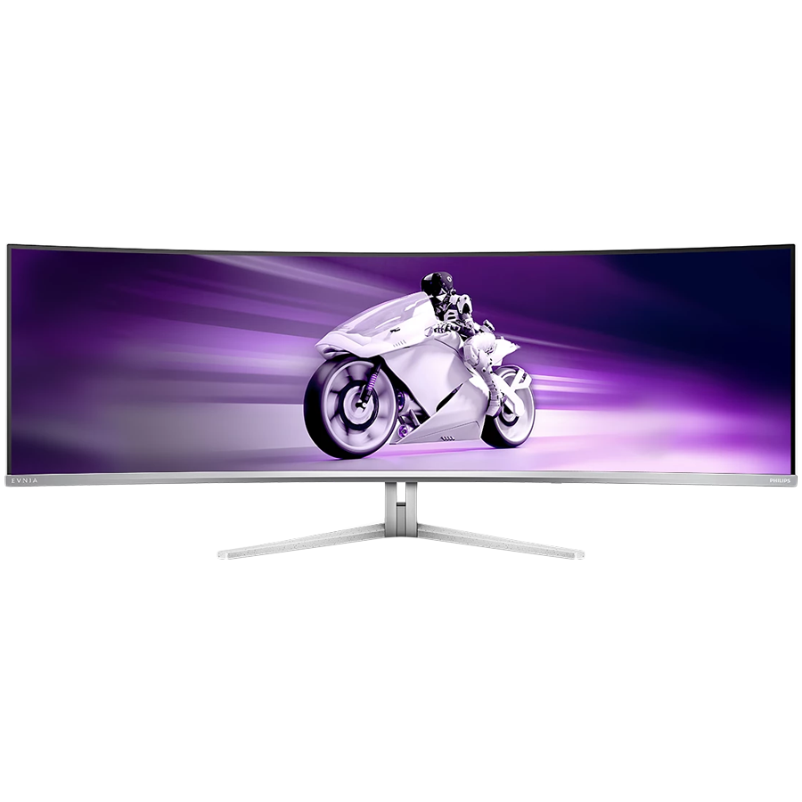 PHILIPS Evnia 8000 49M2C8900 QD-OLED curved gaming monitor 49'', 5120x1440 (Dual QHD), 1800R, 240Hz, 0.03ms, Adaptive Sync, FreeSync Premium Pro, G-Sync Compatible, HDR400, 2xHDMI, 1xDP, USB-C 3.2 Gen