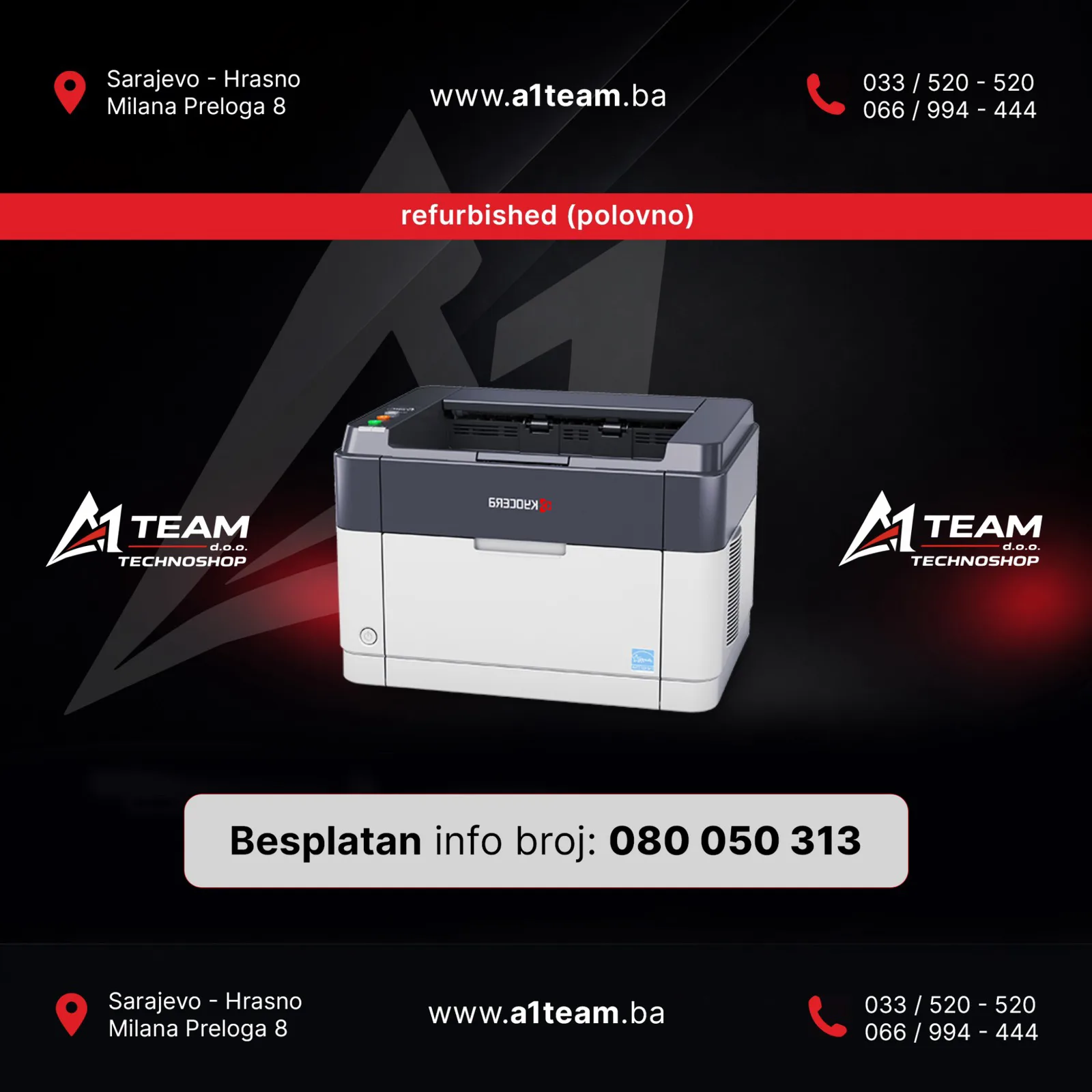 PRINTER KYOCERA FS-1060DN REF