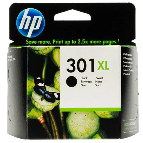 Tinta HP CH563EE no.301XL Black