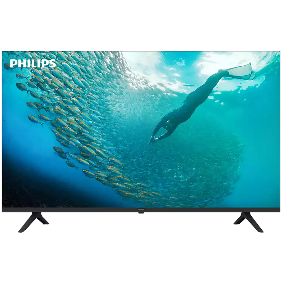 Philips TV LED 65PUS7009/12, 164 cm (65") TV, Pixel Precise Ultra HD, Titan OS smart platform, Dolby Atmos sound.