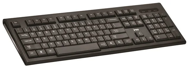 Tastatura Žičana MS ALPHA C100 US LAYOUT - Crna