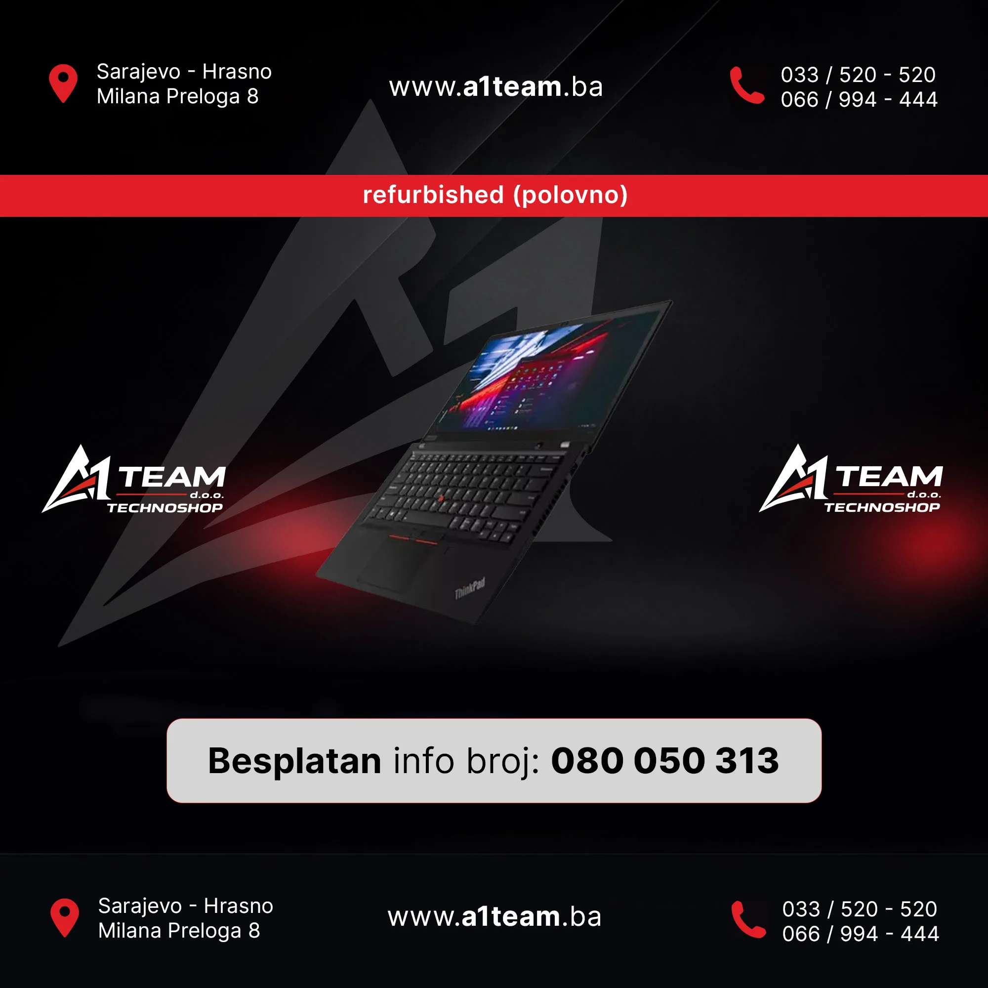 LAPTOP LENOVO TB 14S I5 8265U 8GB DDR4 256GB SSD REFURBISHED