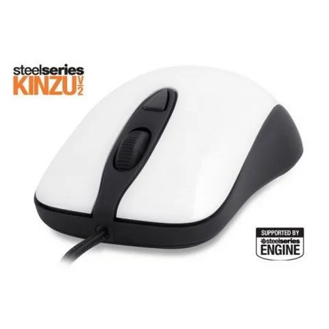 SteelSeries miš žični Kinzu v2 White