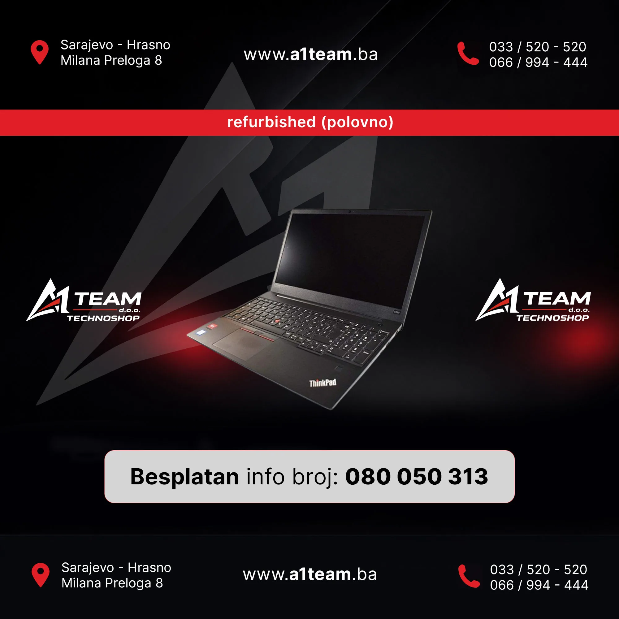 LAPTOP LENOVO E490 i5 8265u 4GB 160GB 14 REFURBISHED