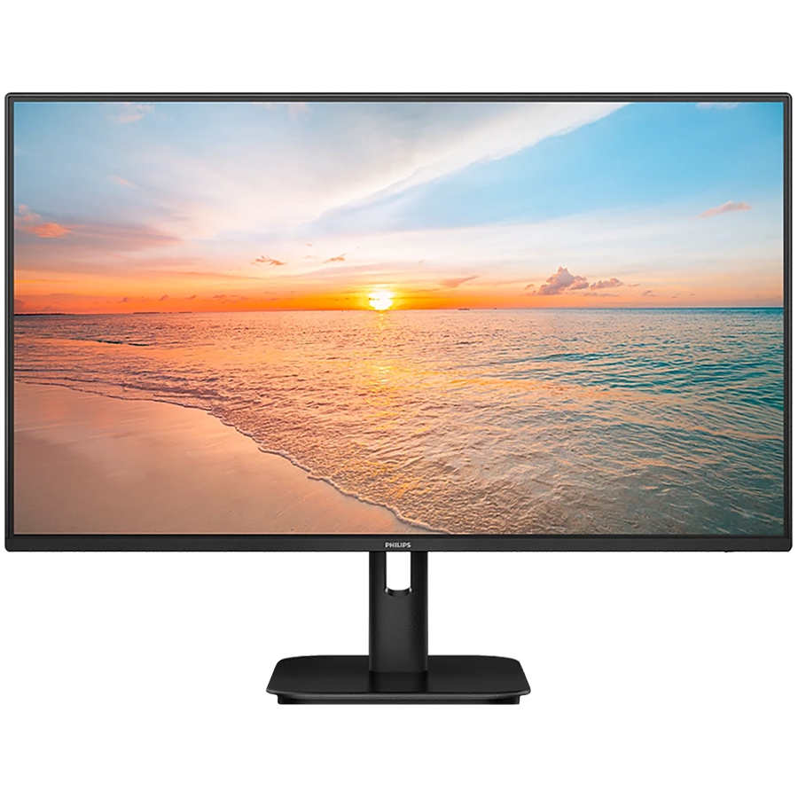 PHILIPS Monitor 24E1N1100A 23.8", 1920x1080 (FHD), IPS, 100Hz, 4ms (1ms MPRT), Adaptive Sync, 250 cd/m2, 1300:1, VGA (D-Sub), HDMI, Speakers, Tilt, Black