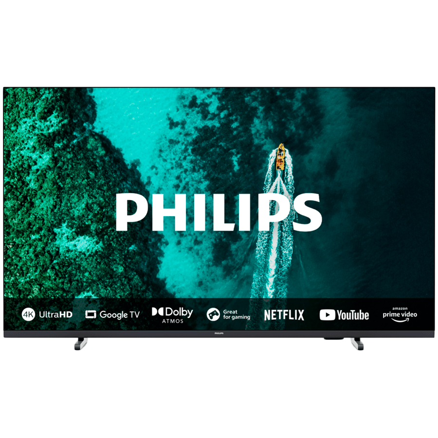 Philips 65PUS7409/12 4K Ultra HD LED Google TV™, 164 cm (65") TV, Pixel Precise Ultra HD, Micro Dimming, Natural Motion, Dolby Atmos sound, Google Assistant/Amazon Alexa