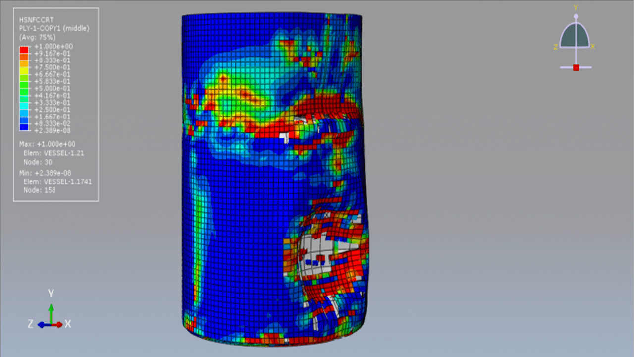 Water Tank Simulation Design Module Simulation of a CFRP Water Storage Tank Under Close-Range Air Blast in ...