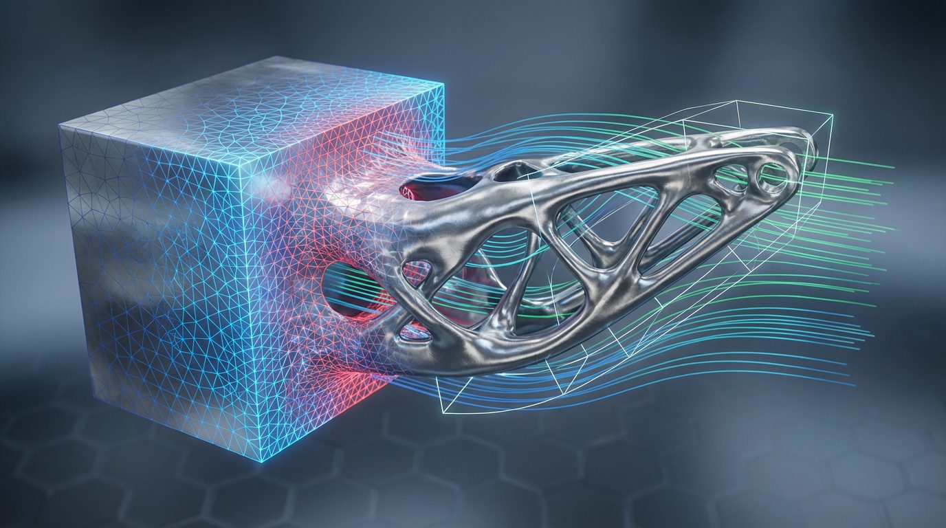 Topology Optimization: Design Lighter, Stronger Engineering Parts