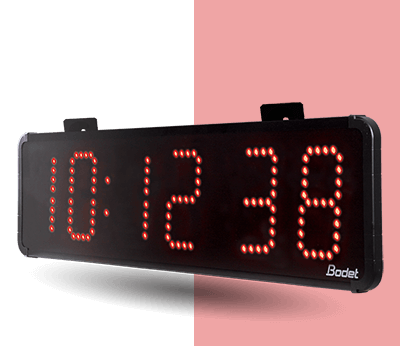HMS Outdoor LED Clock