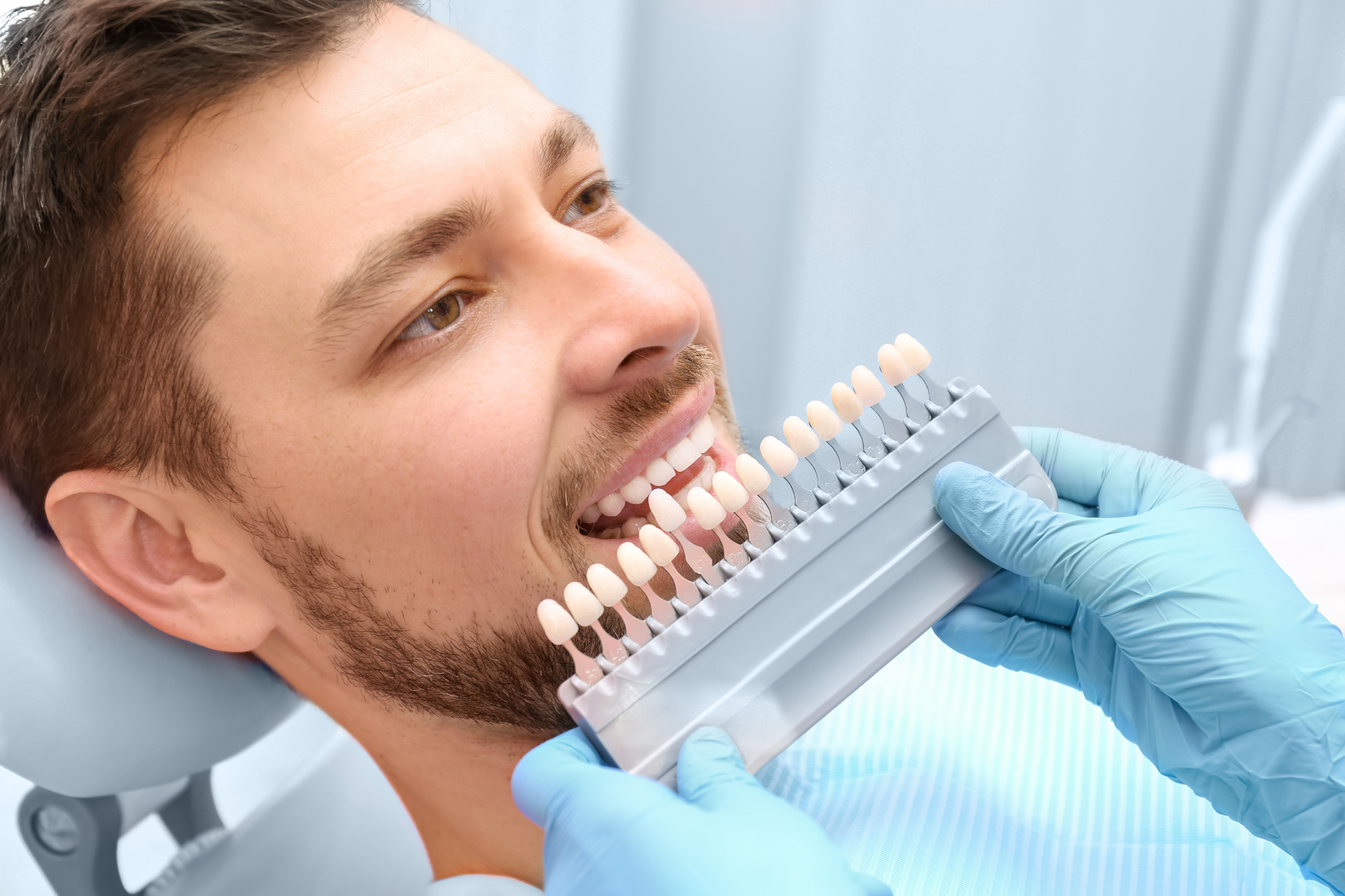 Trattamento di estetica dentale