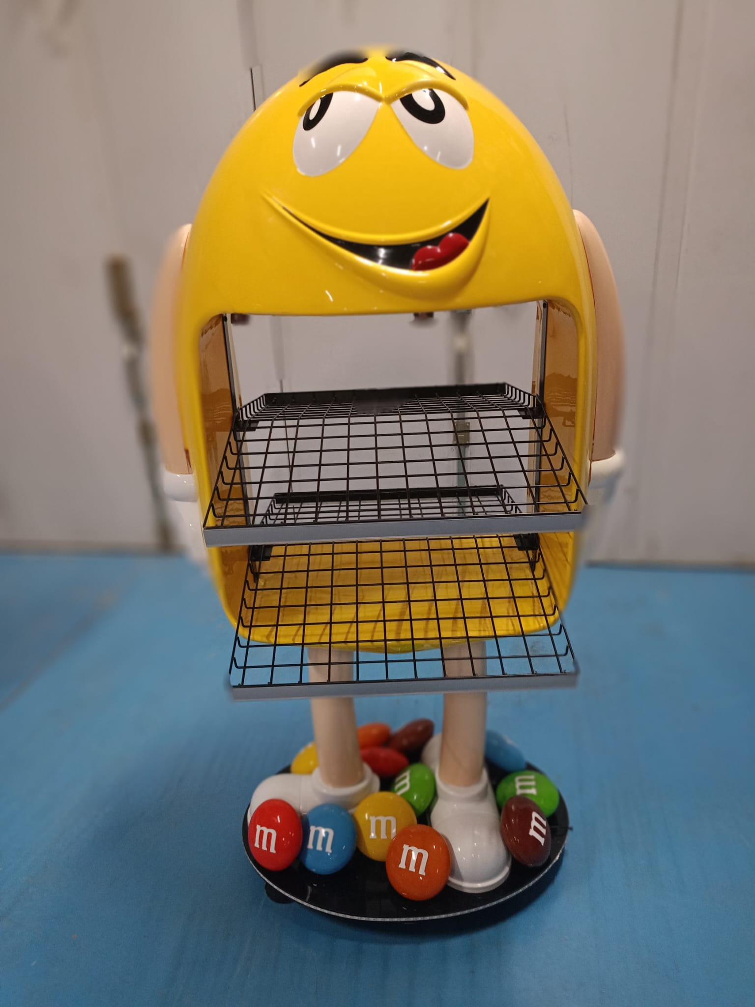 Rarissimo espositore M&M'S altezza 170cm