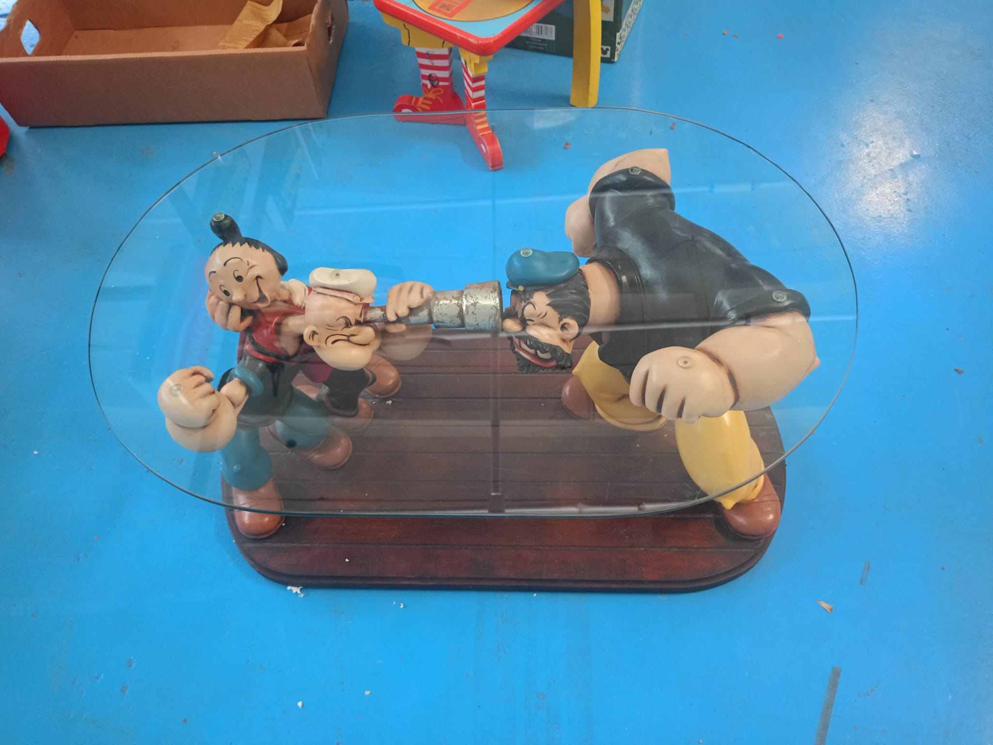 Tavolino Popeye rarissimo