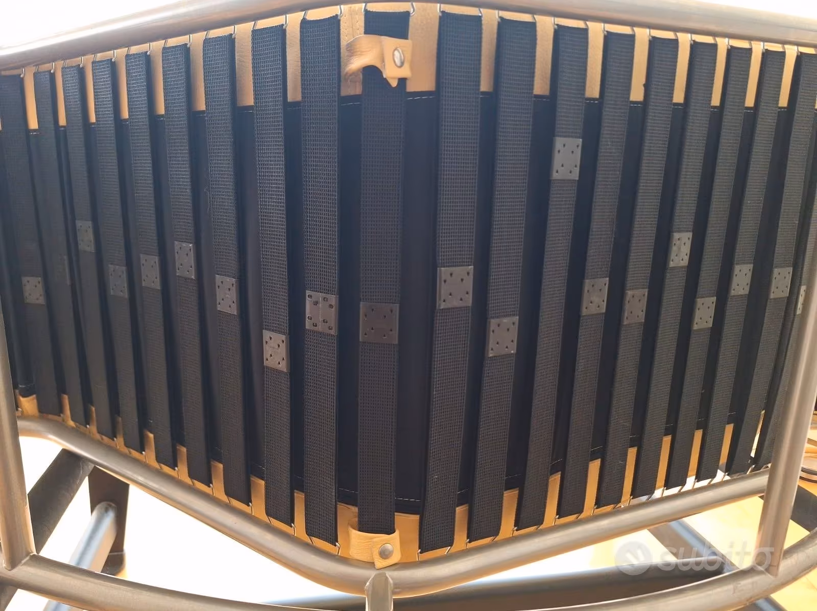 Chaise Longue in pelle Cognac di MDF ITALIA - Image 0