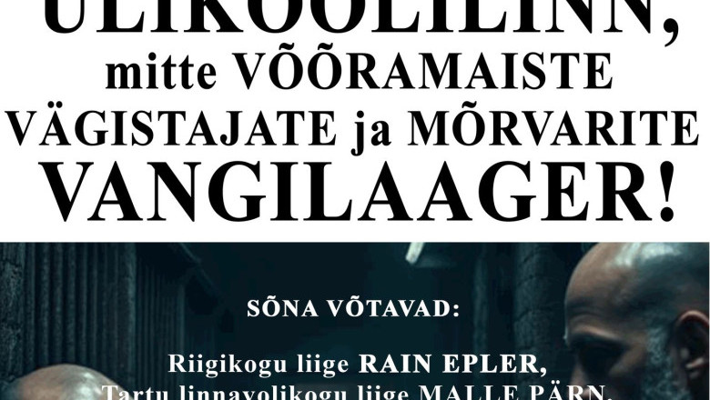 Meeleavaldus Tartus 16.juulil kell 16