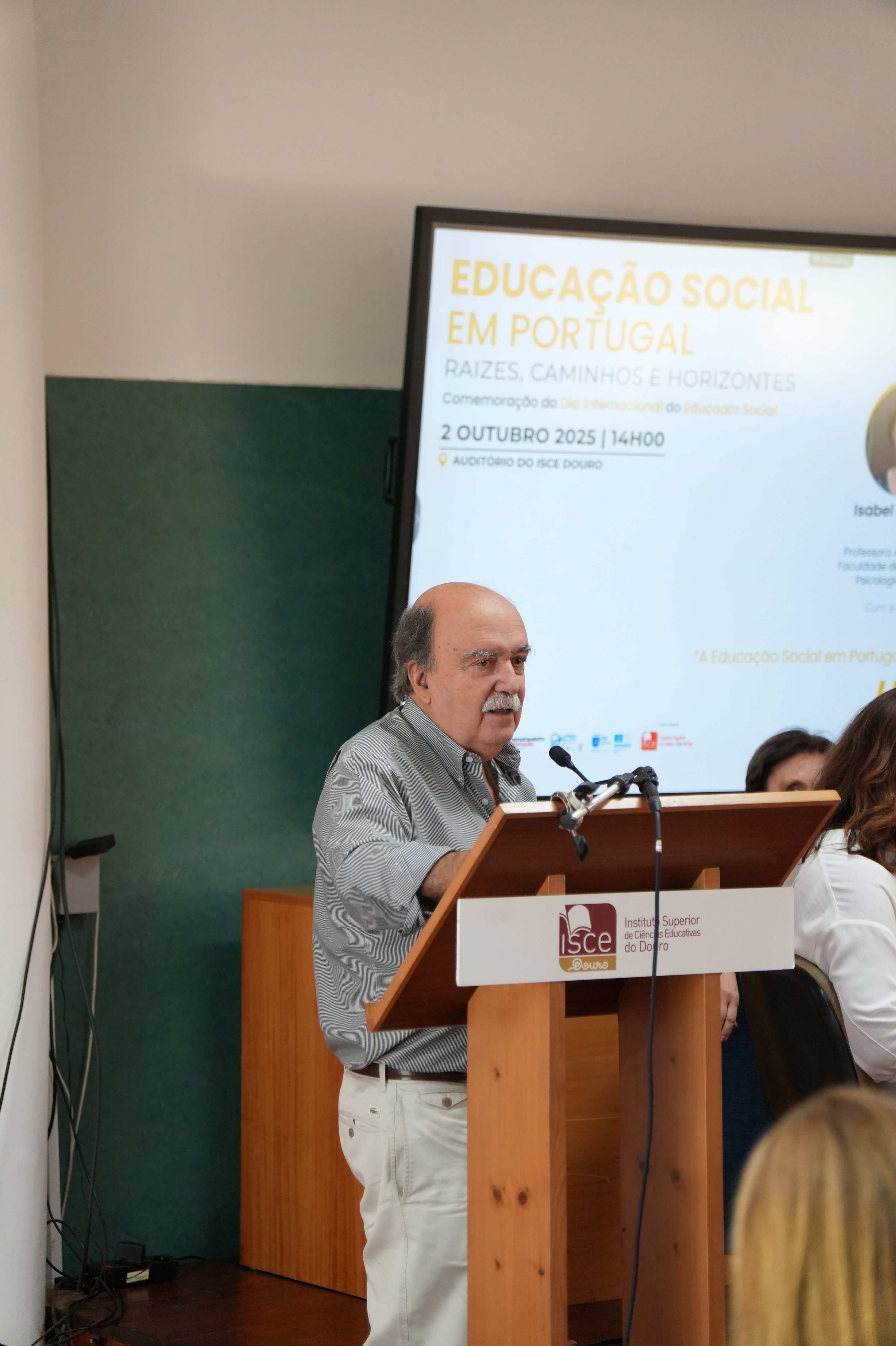ISCE Douro celebrou o Dia Internacional do Educador Social com Conferência, Laudatio e Prémio de Homenagem