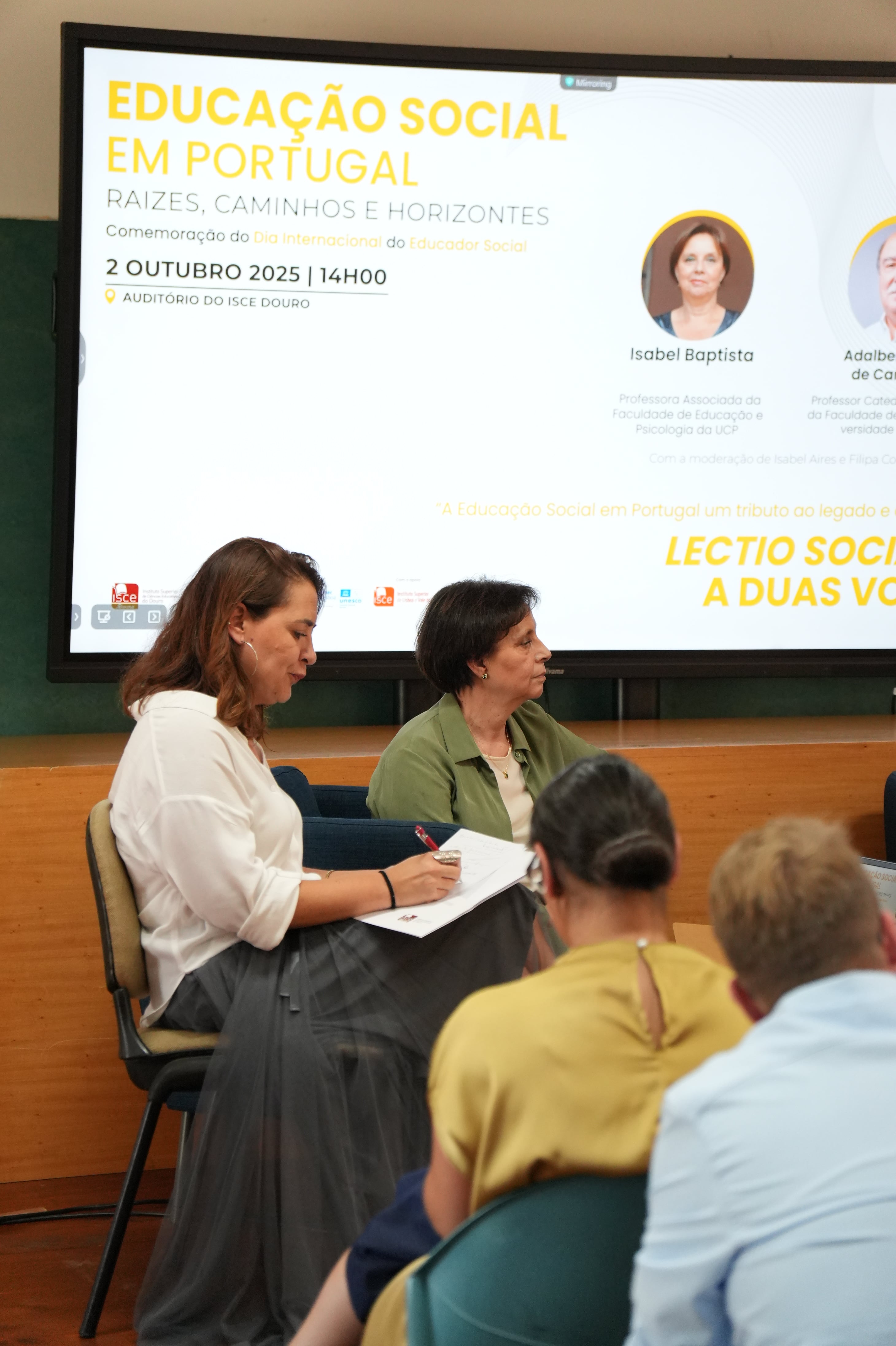 ISCE Douro celebrou o Dia Internacional do Educador Social com Conferência, Laudatio e Prémio de Homenagem