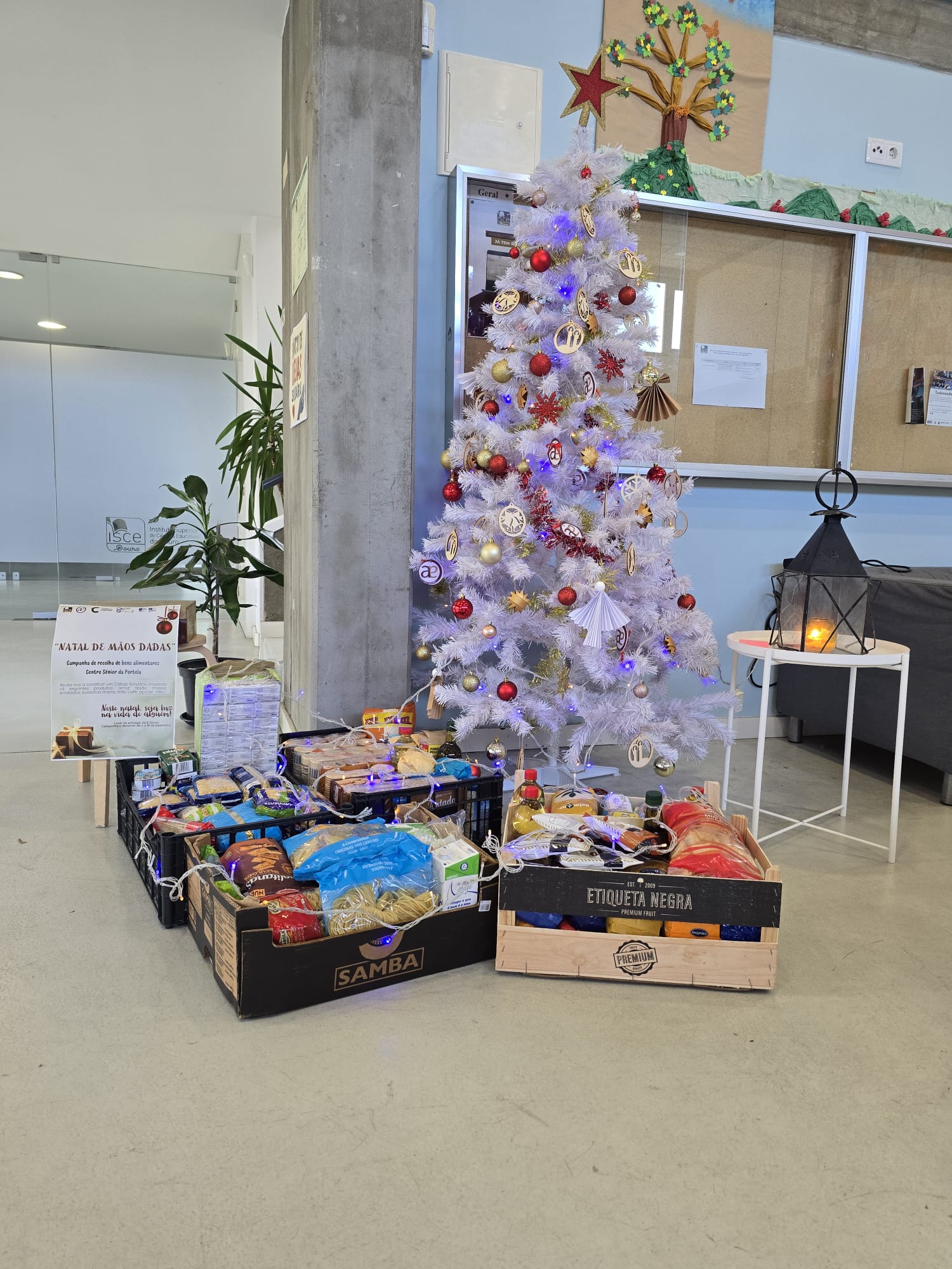 ISCE Douro entrega bens recolhidos na Campanha "Natal de Mãos Dadas"