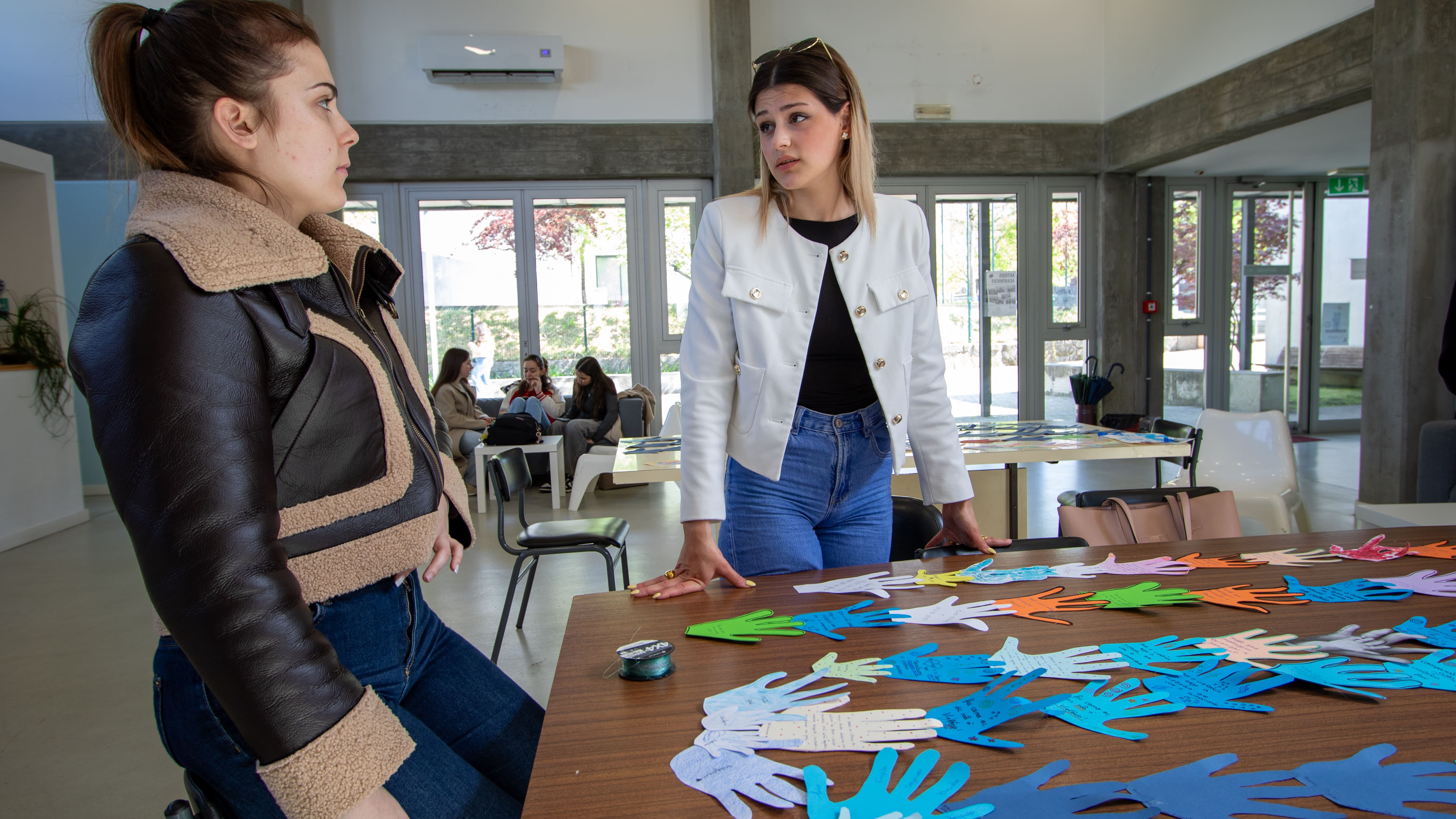 Iniciativa "Mãos Solidárias" no ISCE Douro