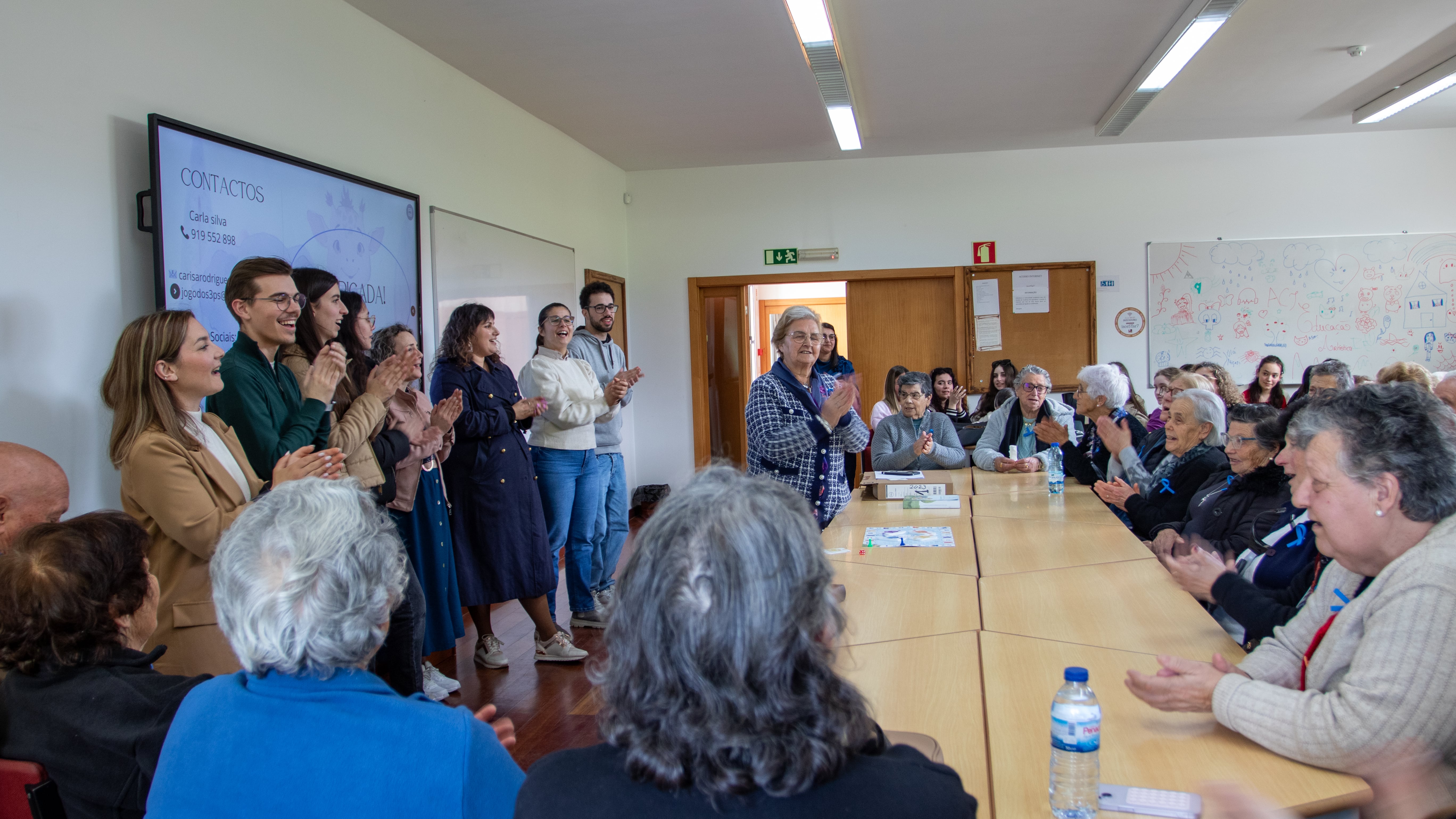 Iniciativa "Mãos Solidárias" no ISCE Douro