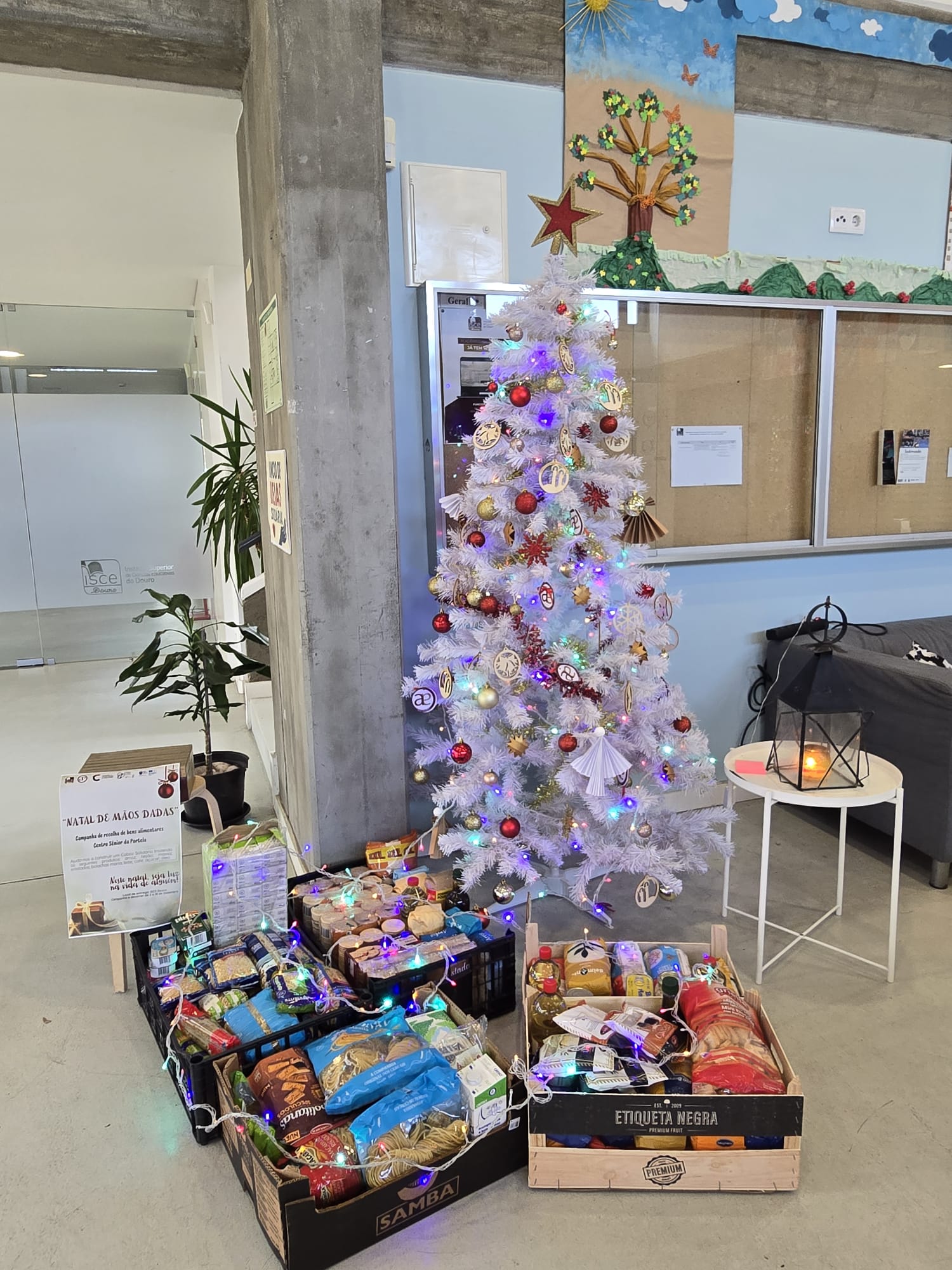 ISCE Douro entrega bens recolhidos na Campanha "Natal de Mãos Dadas"